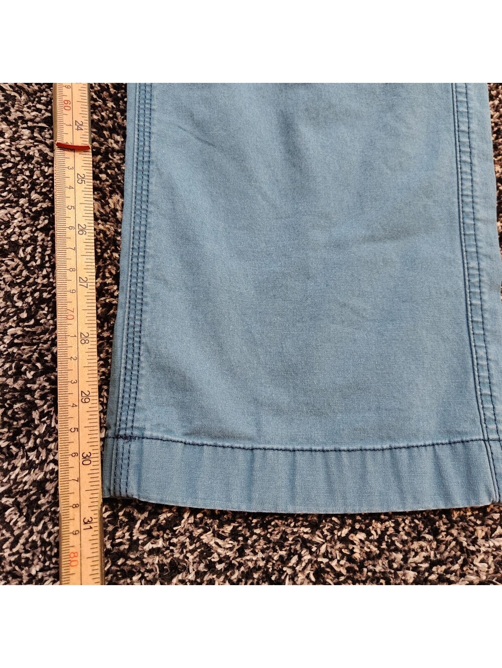 Outdoor Research Wadi Rum Climbing Pants Men 34x32 Teal Blue Plaid Pocket Lining - Picture 5 of 15